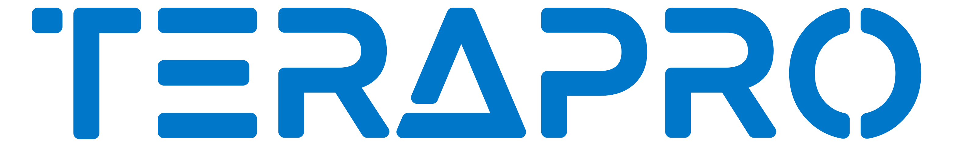 Logotipo oficial de Terapro, tienda especialista en tecnología y redes en Chile.